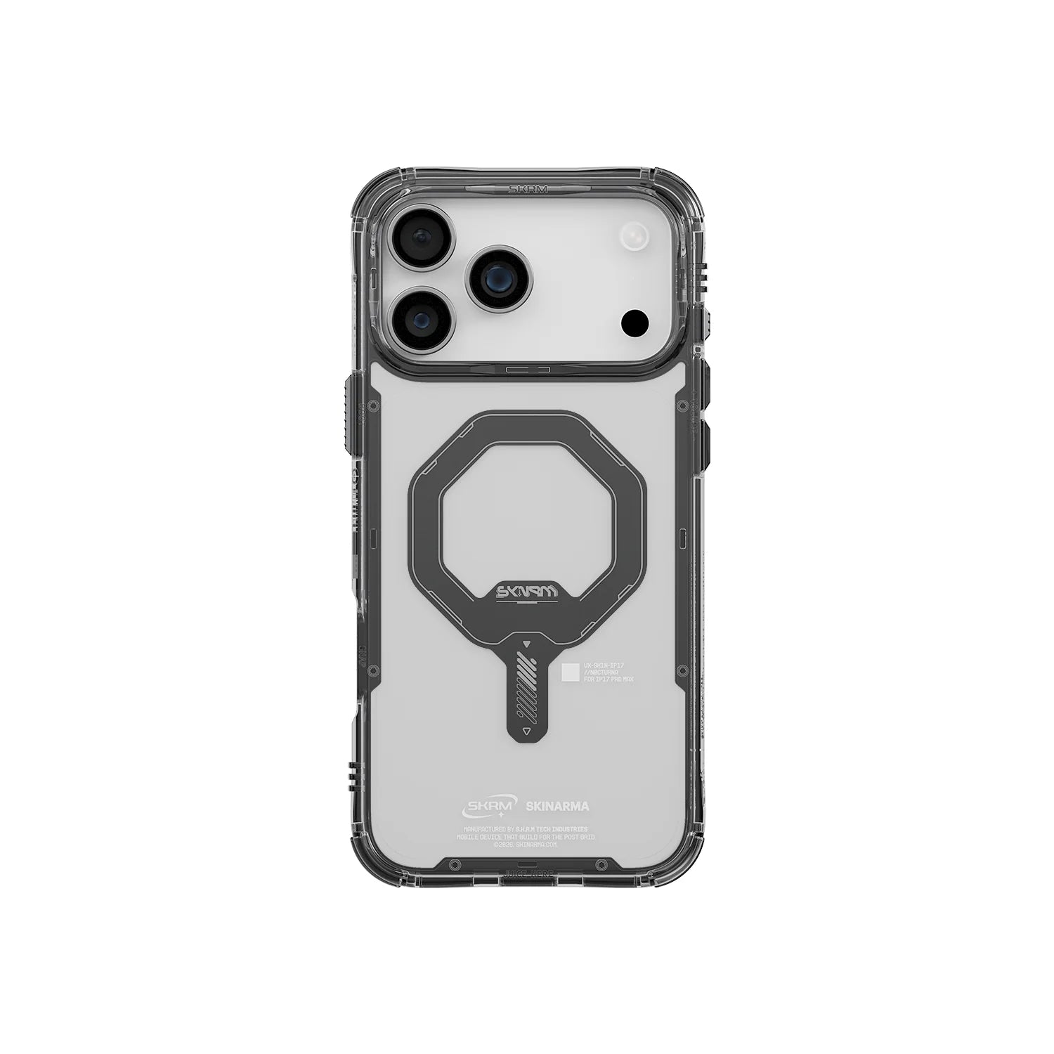 Skinarma iPhone 17 Pro Max Haxa (Mag-Charge + Grip-Stand) Skinarma iPhone 17 Pro Max Haxa (Mag-Charge + Grip-Stand)